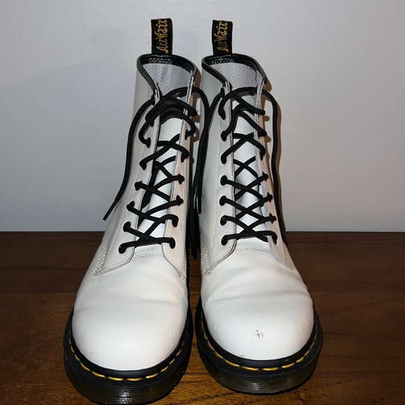 Dr. Martens Shoes - White Doc Martens